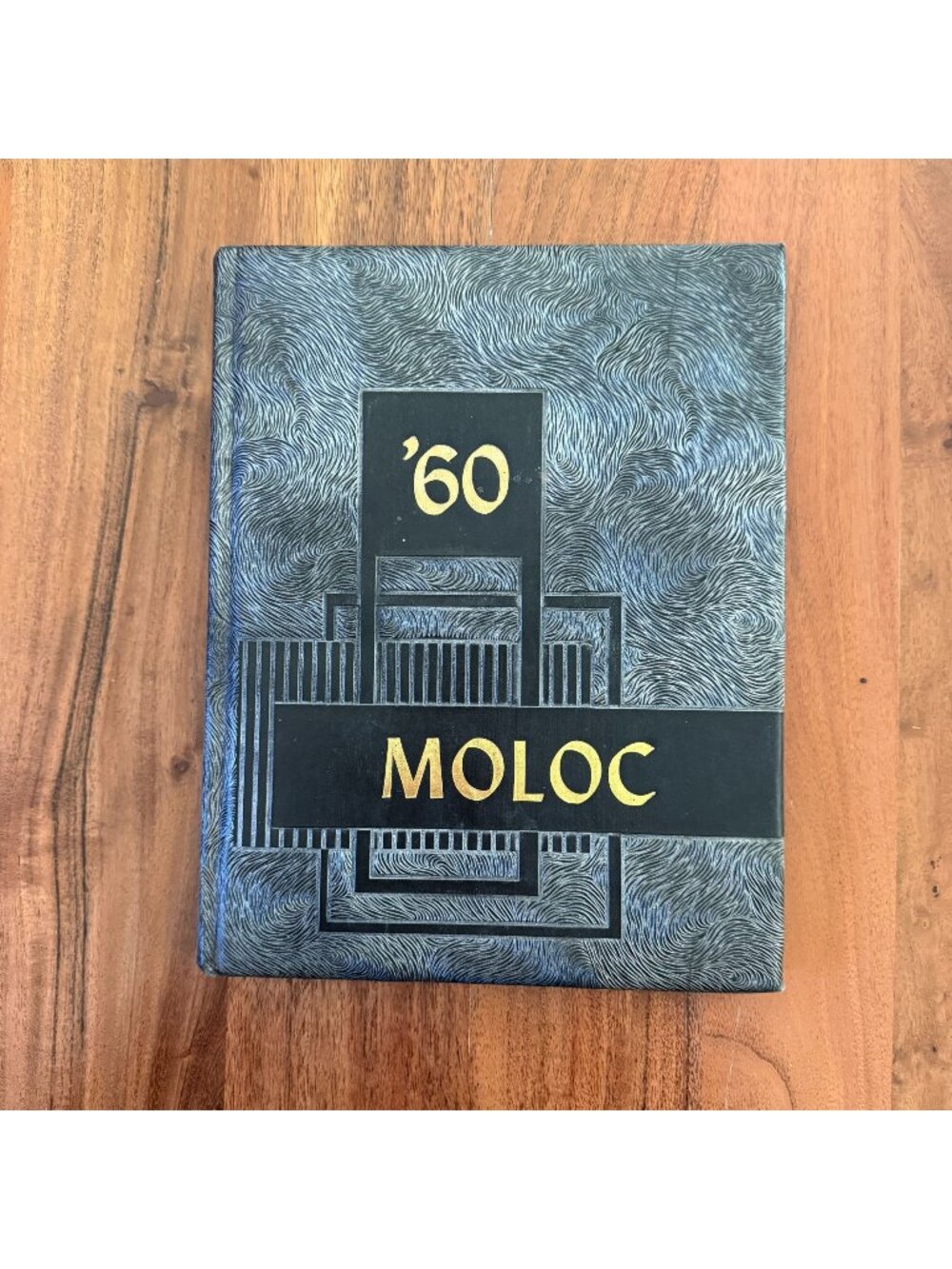 1960 Skyvue High School Yearbook Stafford OH Signed Moloc Annual